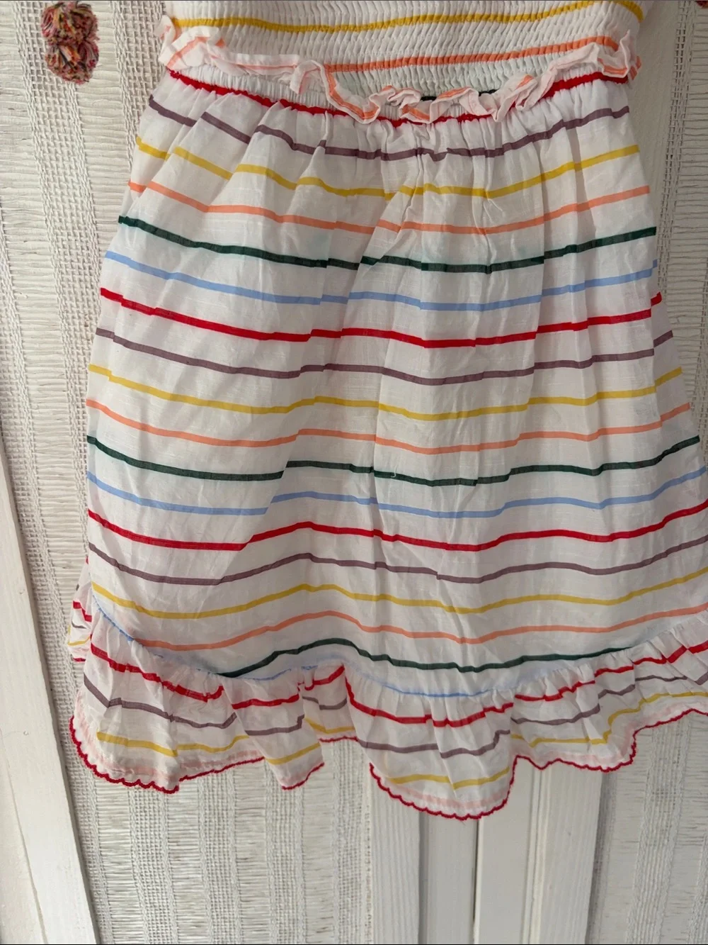 Zimmermann girls stripped dress size 4